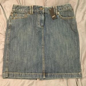 Ann Taylor Loft jean skirt