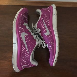 Nike Free 3.0 - purple running shoes