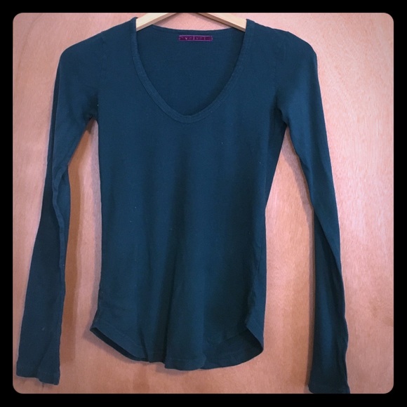 Hunter green ls shirt