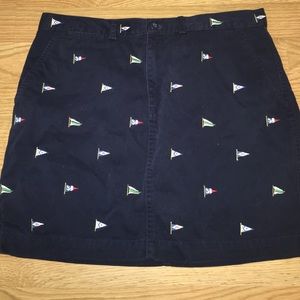 Ralph Lauren Polo Nautical Sailing Flags Skirt 8