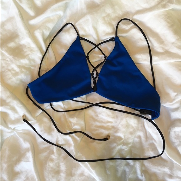 Indah Lace up Bikini Top