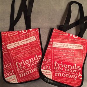 Two lululemon totes
