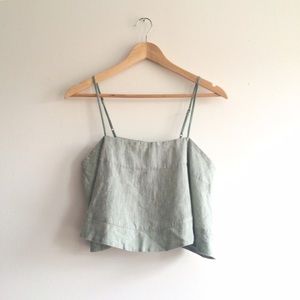 Mint Green Crop Top