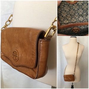 Tory Burch Shoulder Purse - tan