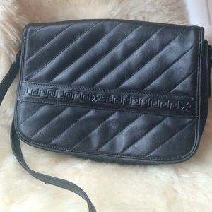 Vintage Yves Saint Laurent Black Shoulder Bag