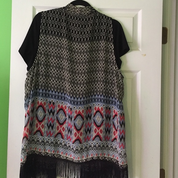 Fringed Aztec blouse - Picture 2 of 2