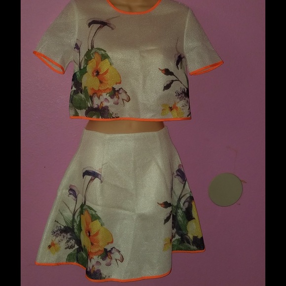 Blouse and skirt