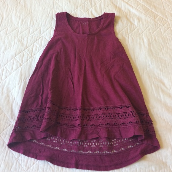 Crochet tank top