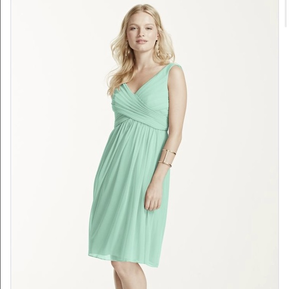 DAVID'S BRIDAL bridesmaid dress. - Picture 1 of 5