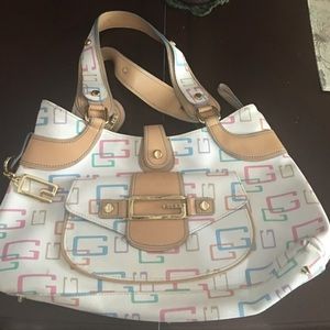 GUESS Large colorful shoulder purse 💕💓