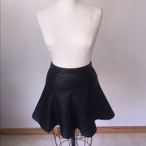 Black Leather skirt