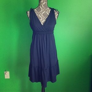 Ann Taylor Loft vneck dress