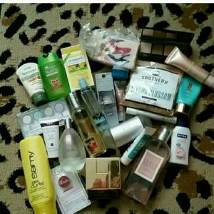 Assorted perfume and lotions