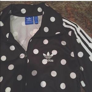 Poka Dot Adidas Jacket