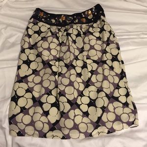 Anthropologie Ocean Mist Skirt by Floreat Size 2