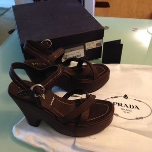 NWT platform Prada's