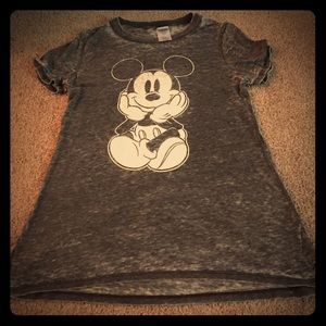 Mickey Mouse burn out tee