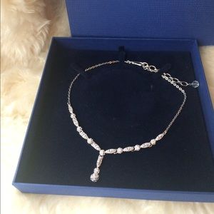 Swarovski Pave Drop Necklace - new