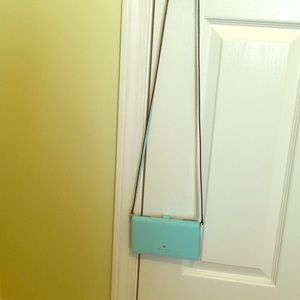 Kate Spade iPhone 6/6s cross body in atoll blue