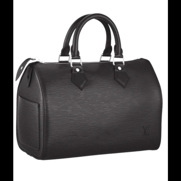Louis Vuitton Handbags - Louis Vuitton Speedy 25 Epi Noir