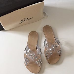 J.Crew Cyprus Crystal Sandals