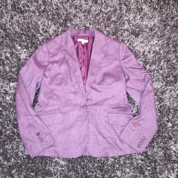 Stretchy purple Blazer