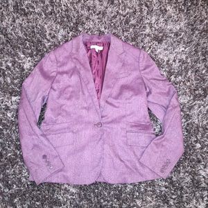 Stretchy purple Blazer