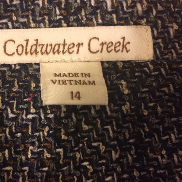 Coldwater Creek Jackets & Coats - π sale! 25$. NWT Coldwater Creek blazer size 14. Coldwater Creek Jackets & Coats - π sale! 25$. NWT Coldwater Creek blazer size 14.