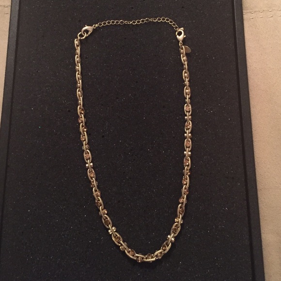 Lia Sophia Kiam Collection Gold Necklace