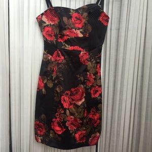 Black and Red Guess Dress
