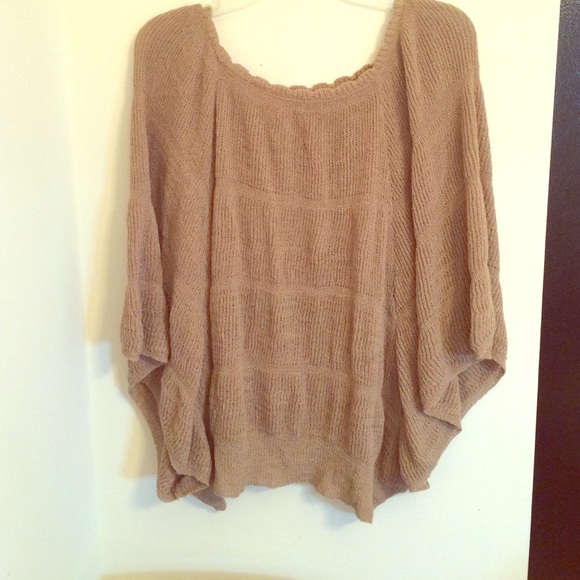 Brown Batwinged sweater