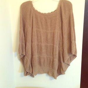 Brown Batwinged sweater