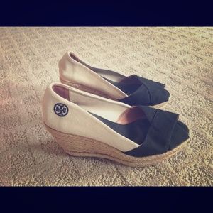 Tory Burch espadrille wedges