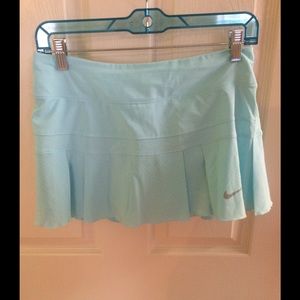 NIKE light blue pleated tennis skirt worn once