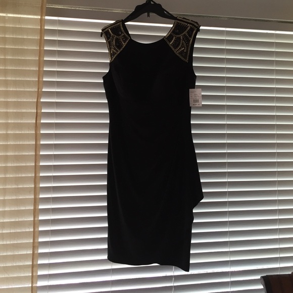 Beautiful black cocktail dress