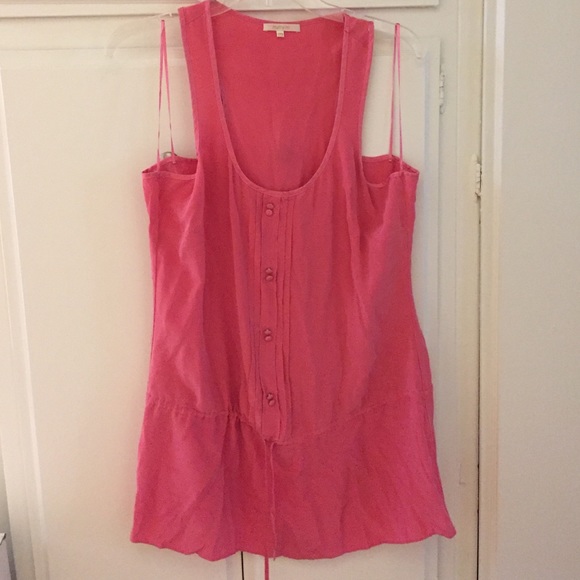 Pink Matty M Silk Top
