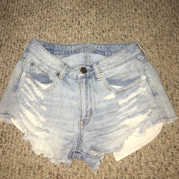 American eagle high wasted shorts