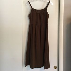 Brown dress