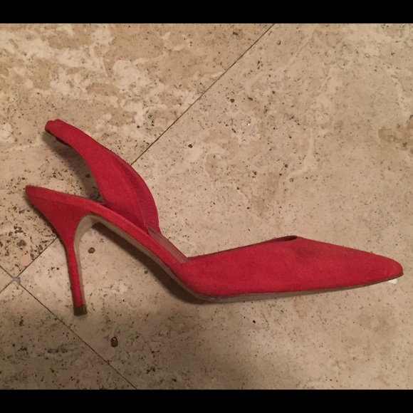 CH Carolina Herrera sling back heels