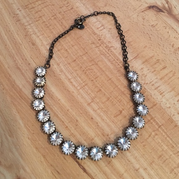 Rhine stone necklace from J Crew
