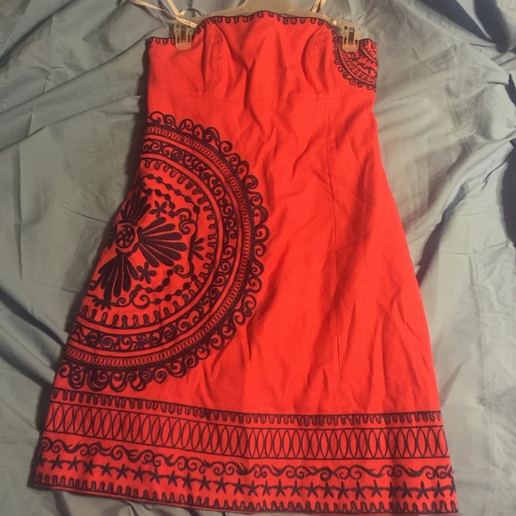 Like new strapless dress
