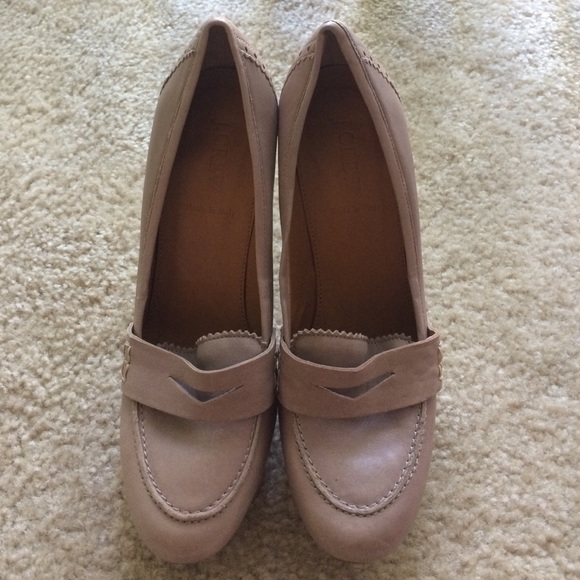 J. Crew loafer platforms size 8.5