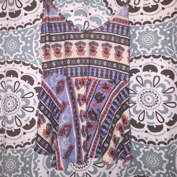 A F21 Peplum Tank Top