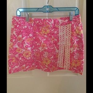 Pink Lilly Pulitzer skort $35 OBO