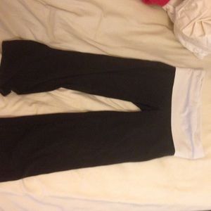 Victoria's Secret pink yoga crops