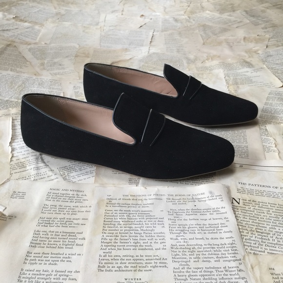 J. Crew Shoes - J. Crew Georgia suede penny loafers size 9.5. New