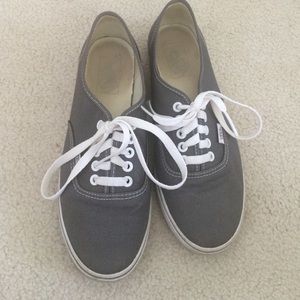 Grey Vans