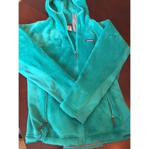❌SOLD❌turquoise Patagonia Jacket
