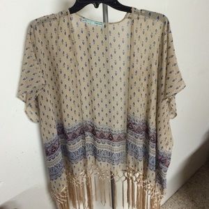 Maurices brand lightweight kimono. Like new!