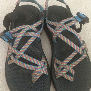 Women's colorful chacos